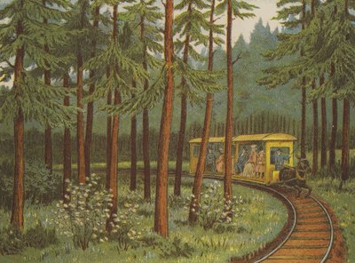 パリ：ポニー路面電車 作： Thomas Crane